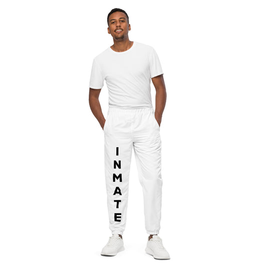 INMATE Pantaloni sportivi con stampa all over unisex con logo