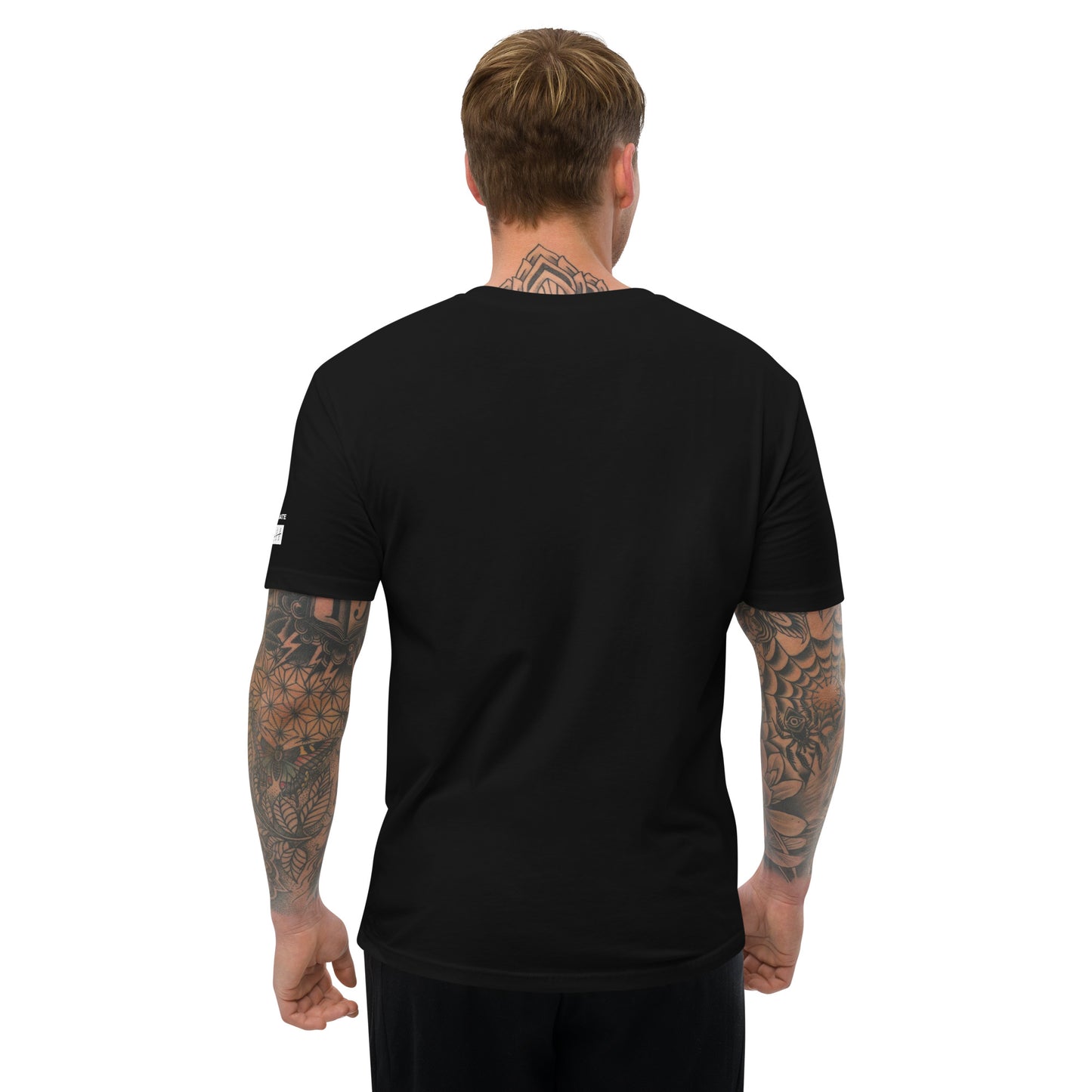 INMATE T-shirt nera a maniche corte Freedom