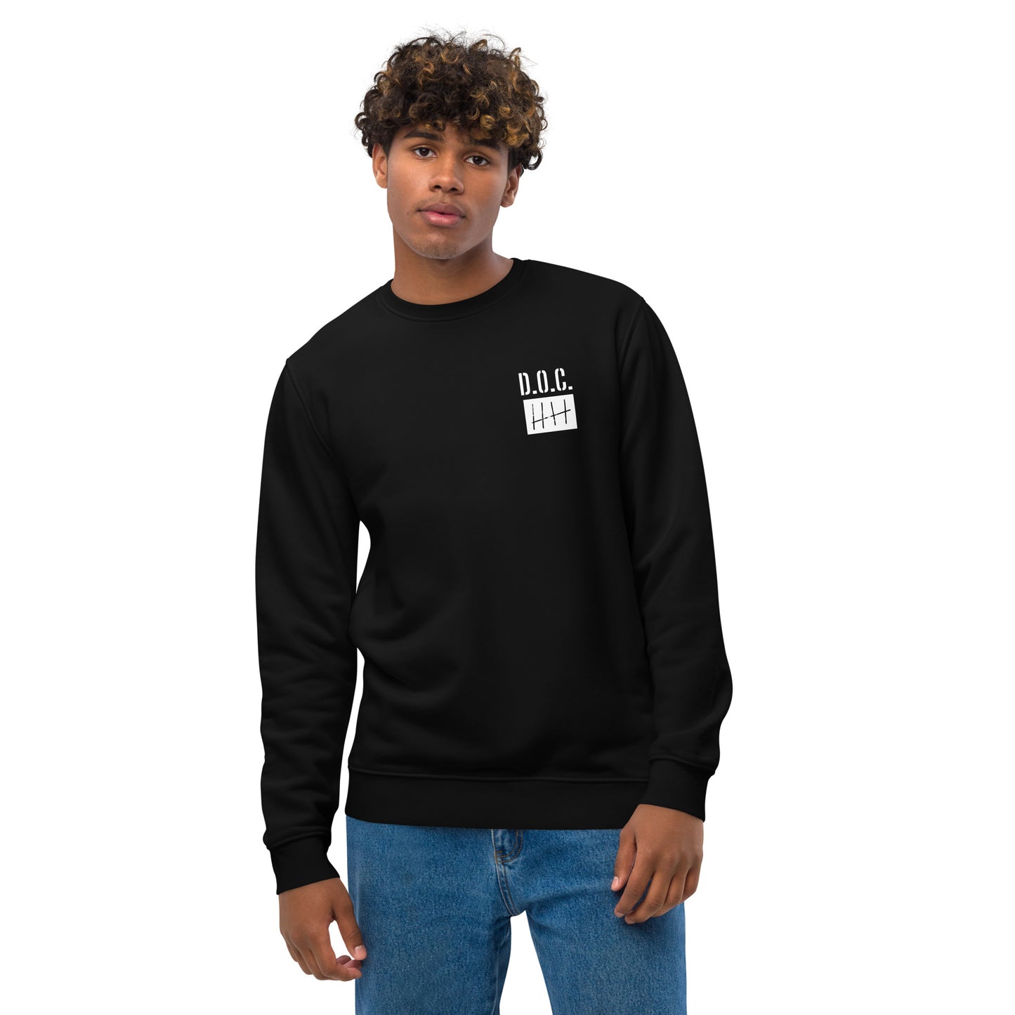 INMATE D.O.C. Felpa eco unisex con logo