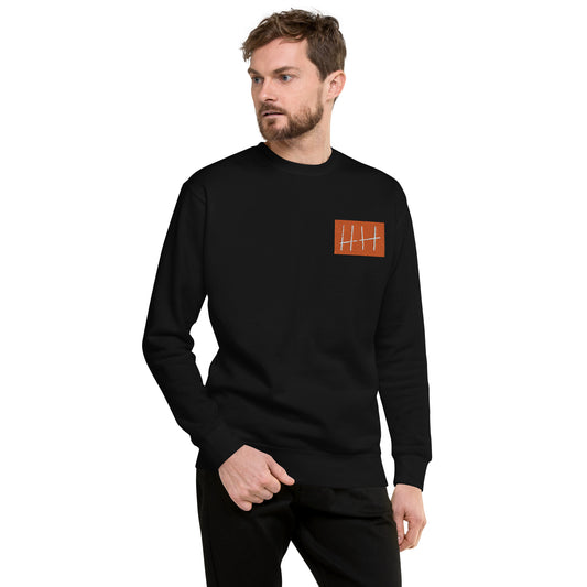 INMATE Felpa premium unisex con ricamo logo